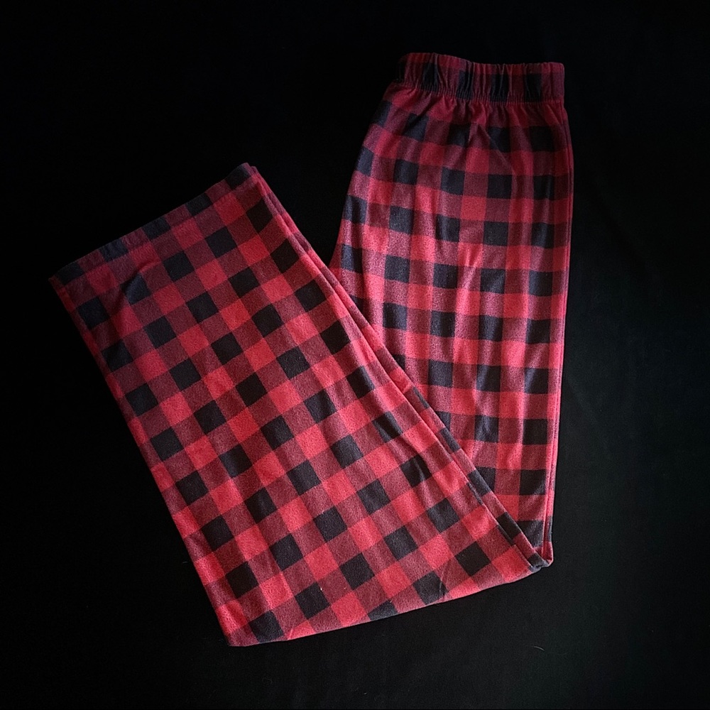 Red/Black Plaid Pajama Pants